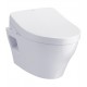 TOTO CWT4283056CMFGA#MS EP 21 1/4" Wall-Hung Elongated Toilet with 1.28 GPF & 0.9 GPF Dual-Flush and Washlet+ S550e in Matte Silver
