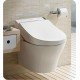 TOTO CWT4372047MFG#MS MH Wall-Hung D-Shape Concealed Toilet with 1.28 GPF & 0.9 GPF Dual Flush in Cotton White