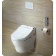 TOTO CWT4372047MFG#01 MH Wall-Hung One-Piece D-Shape Washlet+ Toilet, Universal Height with 1.28 GPF & 0.9 GPF Dual Flush