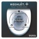 TOTO CWT4474047CMFG#MS RP Washlet + RX Wall-Hung Toilet with 1.28 GPF & 0.9 GPF Dual Flush and DuoFit In-Wall Tank System