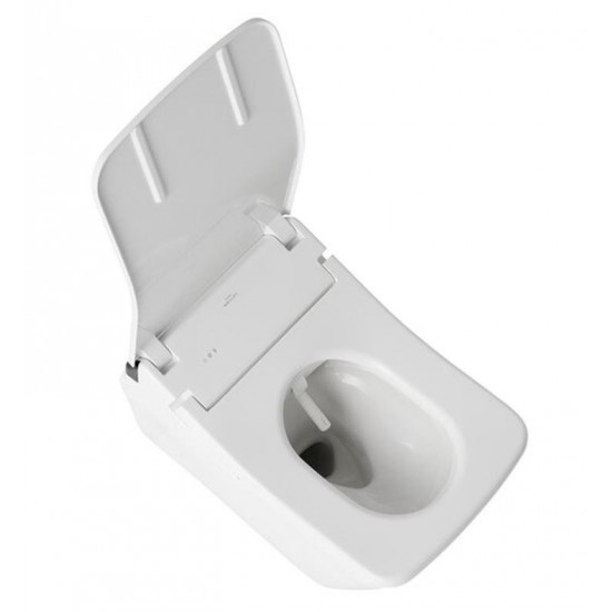 TOTO CWT4494049CMFGA#MS SP Washlet + SX Wall-Hung Square Toilet with 1.28 GPF & 0.9 GPF Dual Flush and DuoFit In-Wall Tank System - Auto Flush