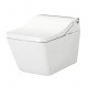 TOTO CWT4494549CMFGA#MS SP Washlet + SW Wall-Hung 1.28 GPF & 0.9 GPF Dual Flush Square Toilet in Matte Silver