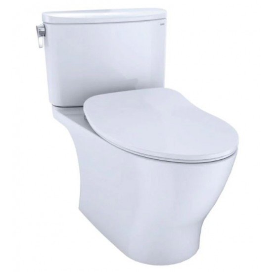 TOTO MS442234CEFG#01 Nexus 28 5/8" Two-Piece Elongated Bowl with 1.28 GPF Single Flush and Slim Seat in Cotton