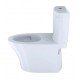 TOTO MS446234CEMFG#01 Aquia IV Two-Piece Elongated Toilet with 1.28 GPF & 0.8 GPF Dual Flush in Cotton