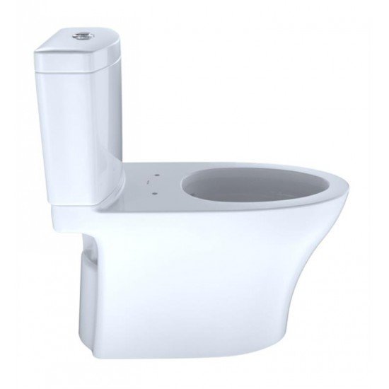 TOTO MS446234CEMG#01 Aquia IV Two-Piece Elongated Toilet with 1.28 GPF & 0.8 GPF Dual Flush in Cotton