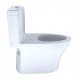 TOTO MS446234CUMG#01 Aquia IV Two-Piece Elongated Toilet with 1.0 GPF & 0.8 GPF Dual Flush in Cotton