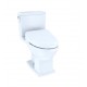 TOTO MW4943054CEMFG#01 Connelly Two-Piece Elongated Toilet with 1.28 GPF & 0.9 GPF Dual Flush and Washlet+ S550E Washlet in Cotton White