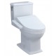 TOTO MW4943074CEMFG#01 Connelly 28 3/4" Two-Piece 1.28 GPF & 0.9 GPF Dual Flush Elongated Toilet and Washlet+ C2 in Cotton