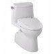 TOTO MW454584CUFG#01 Drake II 1G Two-Piece Elongated Toilet with 1.0 GPF Single Flush and Washlet+ S350e Washlet