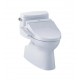 TOTO MW6442034CEFG#01 Carolina II One-Piece Elongated Bowl with 1.28 GPF Single Flush and Washlet+ C100 Washlet