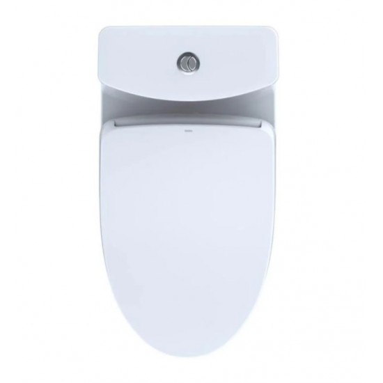 TOTO MW6463046CEMFG#01 Aquia IV One-Piece Elongated Toilet with 1.28 GPF & 0.8 GPF Dual Flush and Washlet+ S500e in Cotton