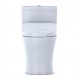 TOTO MW6463046CEMFG#01 Aquia IV One-Piece Elongated Toilet with 1.28 GPF & 0.8 GPF Dual Flush and Washlet+ S500e in Cotton