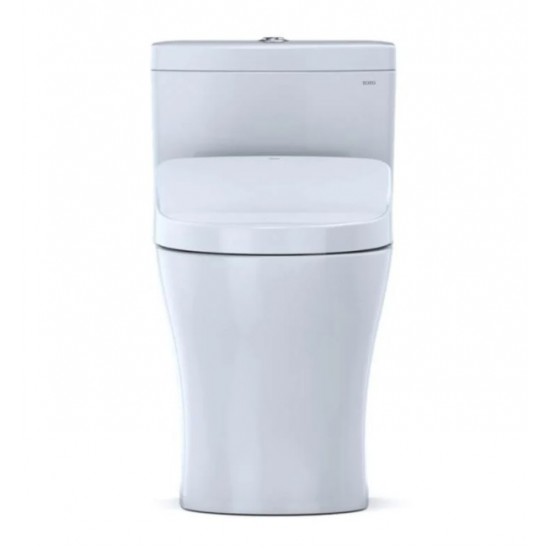 TOTO MW6463046CUMFG#01 Aquia IV 1G One-Piece Elongated Toilet with 1.0 GPF & 0.8 GPF Dual Flush and Washlet+ S500e in Cotton