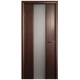 Ville Dominika Wenge Wood Veneer Modern Interior Door with Glass