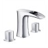 Fresca Fortore Widespread Bathroom Faucet in Chrome