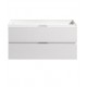 Fresca FCB8342WH Valencia 42" Glossy White Wall Hung Modern Bathroom Cabinet