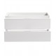 Fresca FCB8342WH Valencia 42" Glossy White Wall Hung Modern Bathroom Cabinet