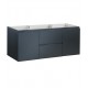 Fresca FCB8348GG Valencia 48" Dark Slate Gray Wall Hung Single Sink Modern Bathroom Cabinet