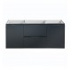 Fresca FCB8348GG Valencia 48" Dark Slate Gray Wall Hung Single Sink Modern Bathroom Cabinet