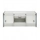 Fresca FCB8348GG Valencia 48" Dark Slate Gray Wall Hung Single Sink Modern Bathroom Cabinet