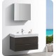 Fresca FCB8342GO-I Valencia 42" Gray Oak Wall Hung Modern Bathroom Vanity