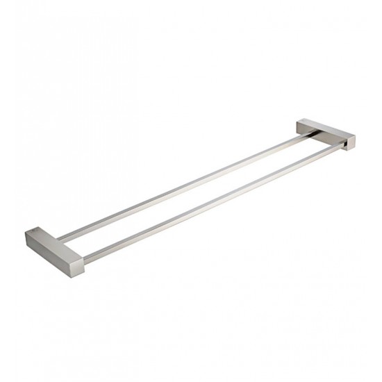 Fresca FAC0439BN Ottimo 22" Double Towel Bar in Brushed Nickel
