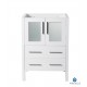 Fresca FCB6224WH Torino 24" White Modern Bathroom Cabinet
