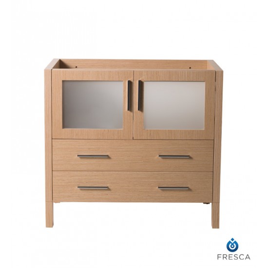 Fresca FCB6236LO Torino 36" Light Oak Modern Bathroom Cabinet