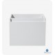 Fresca FCB8006WH Nano 24" White Modern Bathroom Cabinet