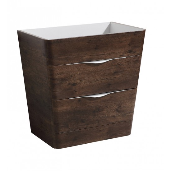 Fresca FCB8532RW Milano 32" Rosewood Modern Bathroom Cabinet