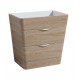 Fresca FCB8532WK Milano 32" White Oak Modern Bathroom Cabinet