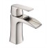 Fresca Fortore Single Hole Mount Bathroom Faucet in Brushed Nickel x2