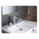 Fresca FFT3076CH Fortore Widespread Mount Bathroom Faucet in Chrome