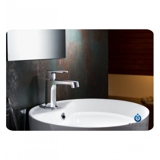 Fresca FFT9131CH Gravina Single Hole Mount Bathroom Faucet in Chrome
