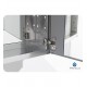 Fresca FMC8030 52" Tall Bathroom Medicine Cabinet with Mirrors
