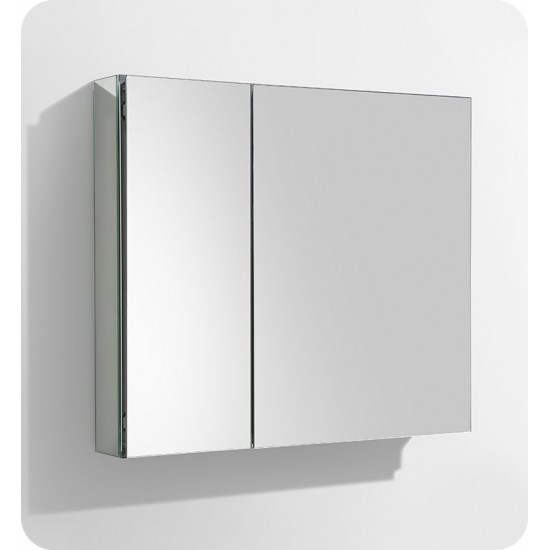 Fresca FMC8090 30" Wide Bathroom Medicine Cabinet with Mirrors