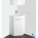 Fresca FVN5084WH Coda 18" Modern Corner Bathroom Vanity in White