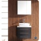Fresca FVN6185ES Modella 23" Espresso Modern Bathroom Vanity with Medicine Cabinet