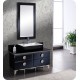 Fresca FCB7714BL Moselle 48" Modern Glass Bathroom Cabinet