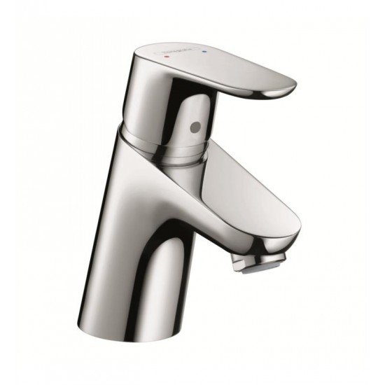 Hansgrohe 04370 Focus 70 4" Single Handle Deck Mounted Bathroom Faucet with Pop-Up Assembly