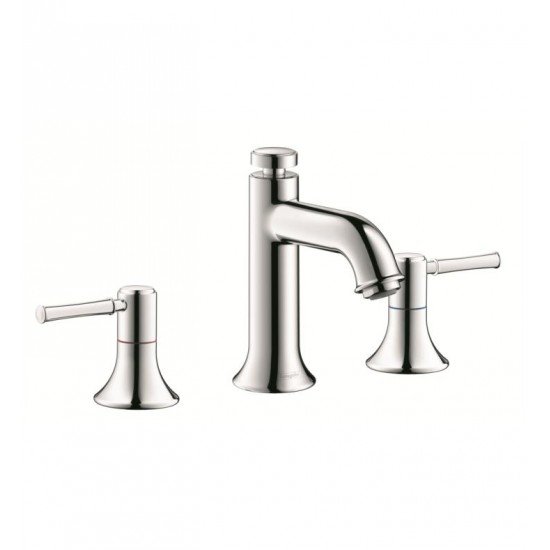 Hansgrohe 14113 Talis C 4" Double Handle Widespread/Deck Mounted Bathroom Faucet with Pop-Up Assembly