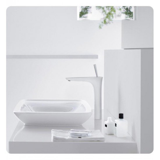 Hansgrohe 15072 PuraVida 240 9 1/4" Single Handle Deck Mounted Bathroom Faucet