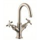 Hansgrohe 16505 Axor Montreux 4 5/8" Double Handle Deck Mounted Small Bathroom Faucet with Pop-Up Assembly