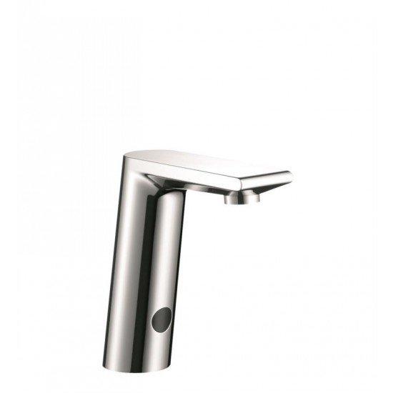 Hansgrohe 31101001 Metris S 5" Deck Mounted Electronic Bathroom Faucet with Preset Temperature Control