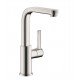 Hansgrohe 31161 Metris S 5 3/4" Single Handle Deck Mounted Bathroom Faucet with Pop-Up Assembly