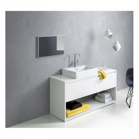 Hansgrohe 31204001 Metris 110 6" Single Handle Deck Mounted Bathroom Faucet in Chrome