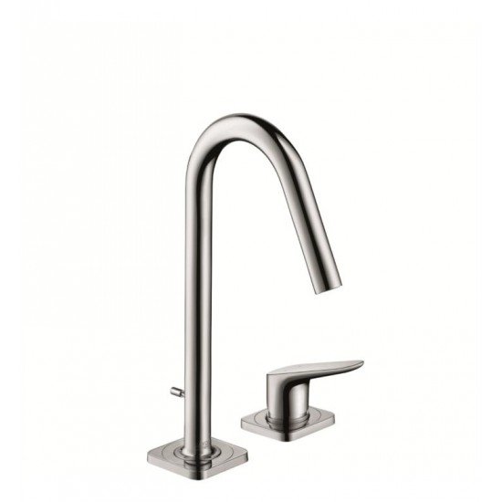 Hansgrohe 34132 Axor Citterio M 5 3/8" Single Handle Deck Mounted Bathroom Faucet with Pop-Up Assembly