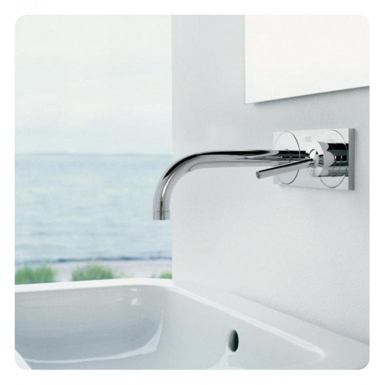 Hansgrohe 38118 Axor Uno 9 1/4" Single Handle Wall Mount Bathroom Faucet