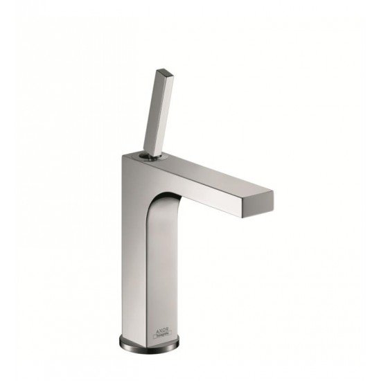 Hansgrohe 39031 Axor Citterio 6 7/8" Single Handle Deck Mounted Bathroom Faucet with Pop-Up Assembly