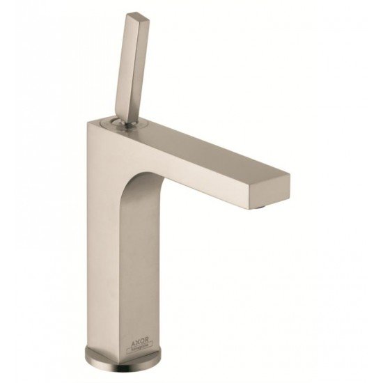 Hansgrohe 39031 Axor Citterio 6 7/8" Single Handle Deck Mounted Bathroom Faucet with Pop-Up Assembly